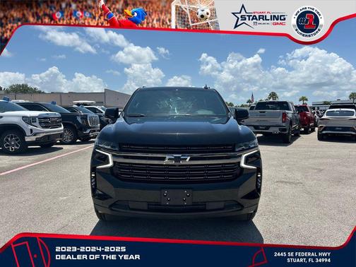 Black 2021 Chevrolet Tahoe 4WD RST