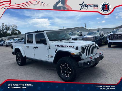 Bright White Clearcoat 2020 Jeep Gladiator Rubicon