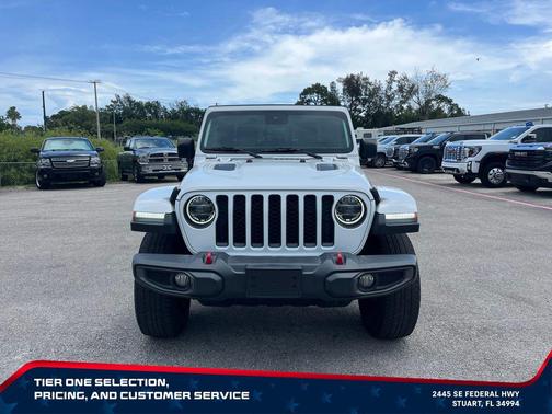 Bright White Clearcoat 2020 Jeep Gladiator Rubicon