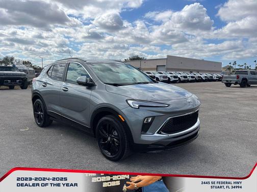 Moonstone Gray Metallic 2026 Buick Encore GX Sport Touring