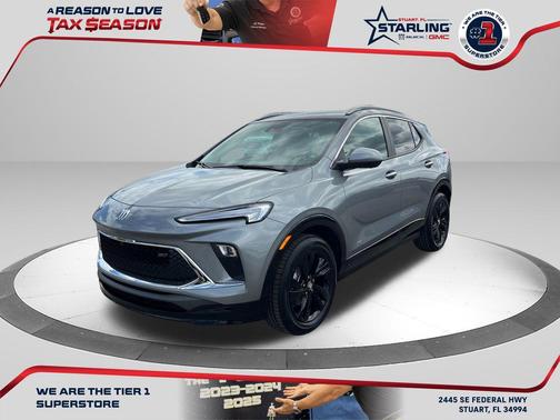 Moonstone Gray Metallic 2026 Buick Encore GX Sport Touring