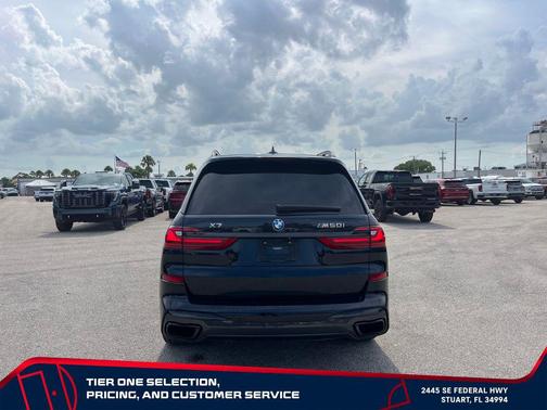 Carbon Black Metallic 2020 BMW X7 M50i