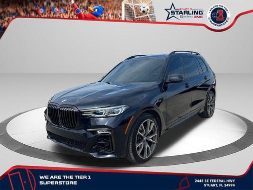 Carbon Black Metallic 2020 BMW X7 M50i