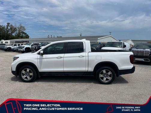Platinum White Pearl 2024 Honda Ridgeline RTL