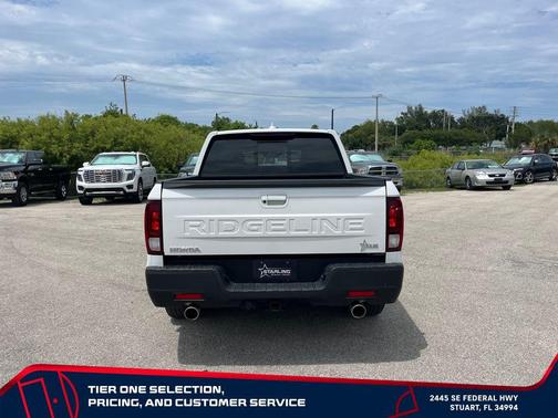 Platinum White Pearl 2024 Honda Ridgeline RTL