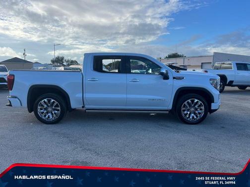 Glacier White Tricoat 2026 GMC Sierra 1500 Denali