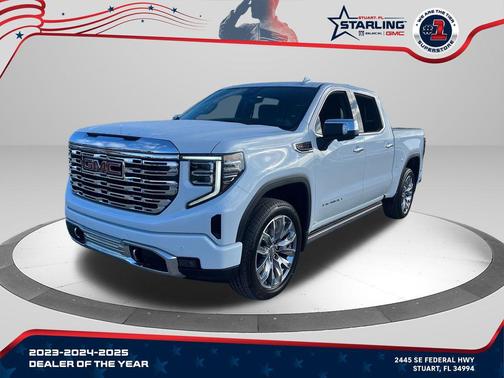 Glacier White Tricoat 2026 GMC Sierra 1500 Denali