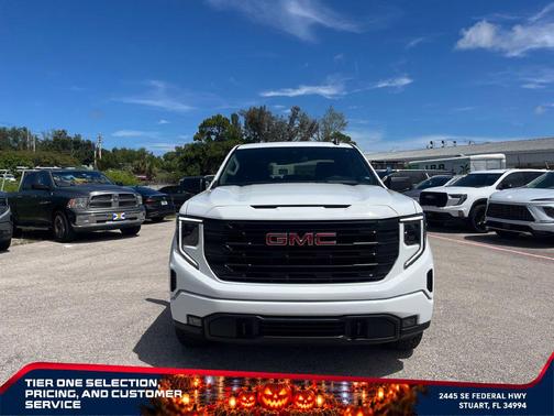 Summit White 2026 GMC Sierra 1500 Elevation