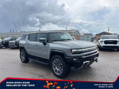 Meteorite Metallic (Gray) 2025 GMC HUMMER EV SUV 3X