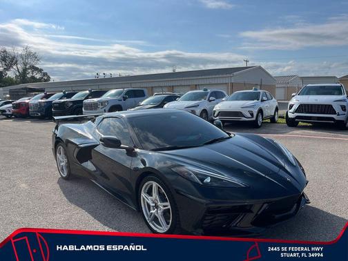 Carbon Flash Metallic 2024 Chevrolet Corvette Stingray w/3LT