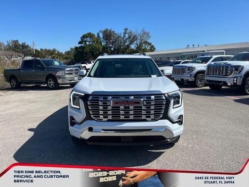 Glacier White Tricoat 2026 GMC Terrain Denali
