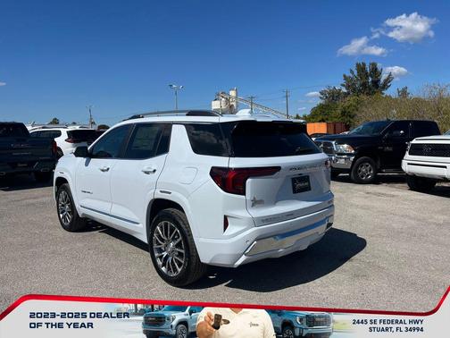 Glacier White Tricoat 2026 GMC Terrain Denali