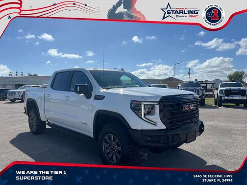 Onyx Black 2026 GMC Sierra 1500 AT4X