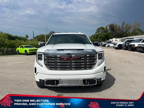 Summit White 2024 GMC Sierra 1500 Denali