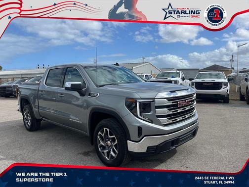 Sterling Metallic 2026 GMC Sierra 1500 SLE