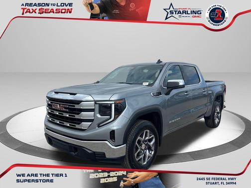 Sterling Metallic 2026 GMC Sierra 1500 SLE