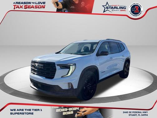 Summit White 2026 GMC Acadia Elevation FWD