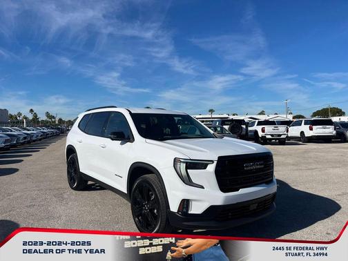 Summit White 2026 GMC Acadia Elevation FWD