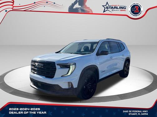 Summit White 2026 GMC Acadia Elevation FWD