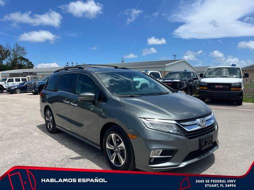 Pacific Pewter Metallic 2018 Honda Odyssey Touring