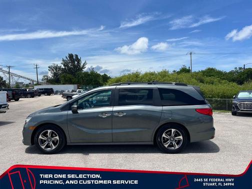 Pacific Pewter Metallic 2018 Honda Odyssey Touring