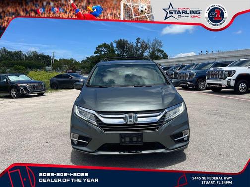 Pacific Pewter Metallic 2018 Honda Odyssey Touring