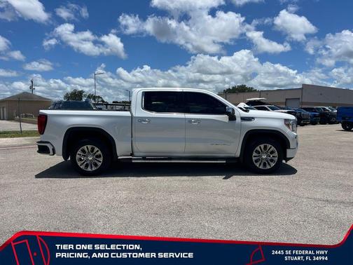 White Frost Tricoat 2021 GMC Sierra 1500 Denali