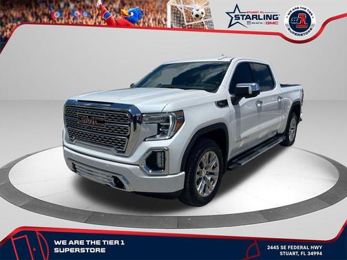 White Frost Tricoat 2021 GMC Sierra 1500 Denali