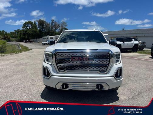 White Frost Tricoat 2021 GMC Sierra 1500 Denali