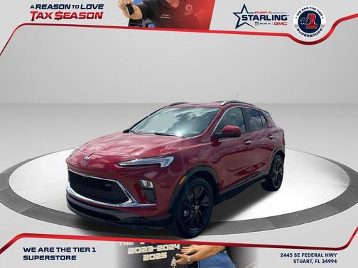 Brilliant Red 2026 Buick Encore GX Sport Touring