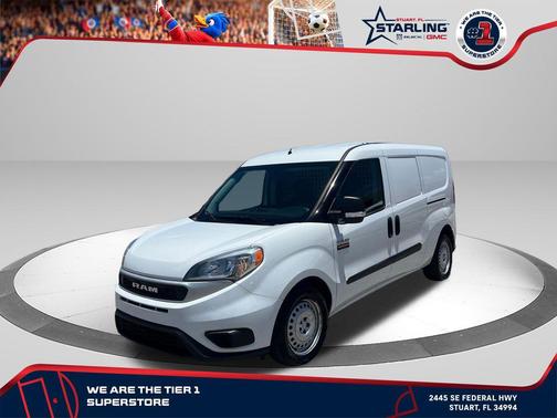 Bright White 2022 RAM ProMaster City Tradesman