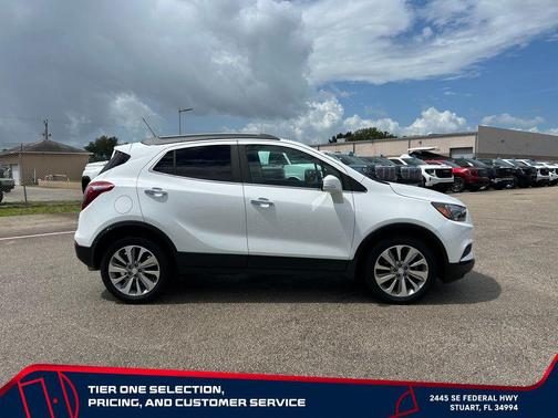 Summit White 2019 Buick Encore Preferred