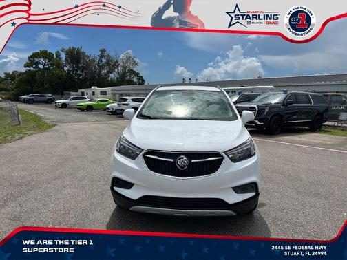 Summit White 2019 Buick Encore Preferred