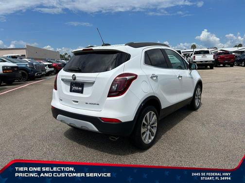 Summit White 2019 Buick Encore Preferred
