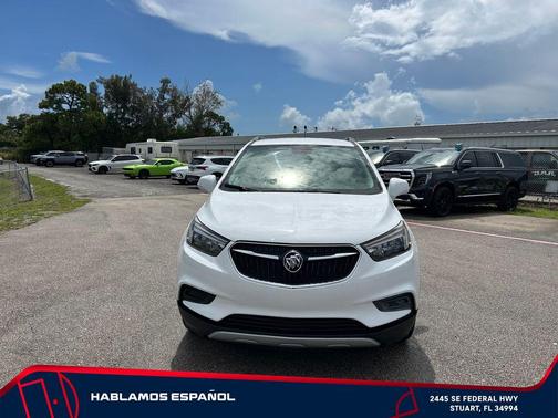 Summit White 2019 Buick Encore Preferred