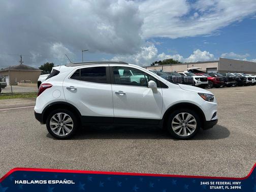 Summit White 2019 Buick Encore Preferred