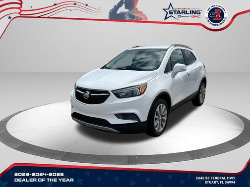 Summit White 2019 Buick Encore Preferred