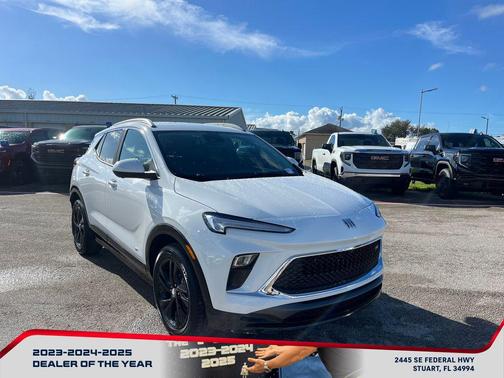 Summit White 2026 Buick Encore GX Sport Touring