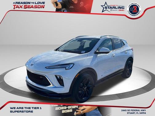 Summit White 2026 Buick Encore GX Sport Touring
