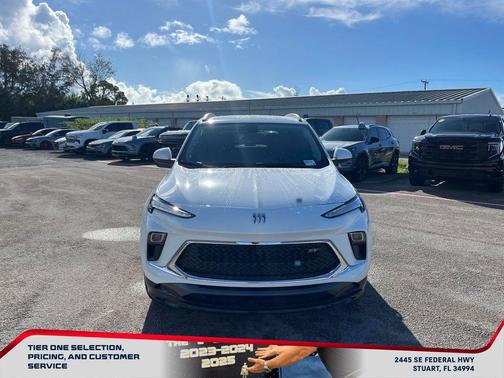 Summit White 2026 Buick Encore GX Sport Touring