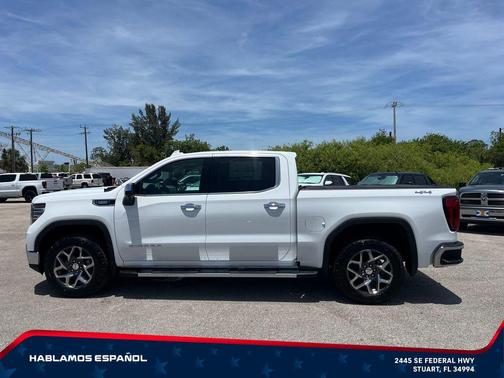 Summit White 2026 GMC Sierra 1500 SLT