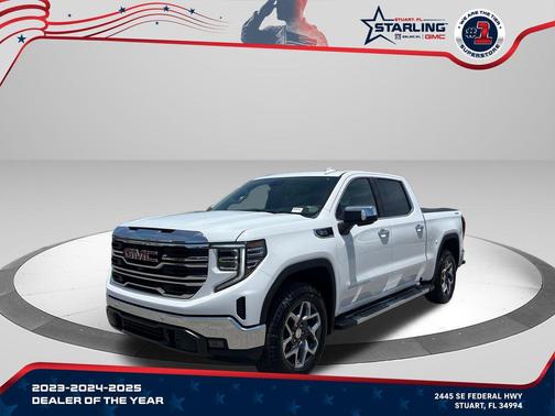 Summit White 2026 GMC Sierra 1500 SLT