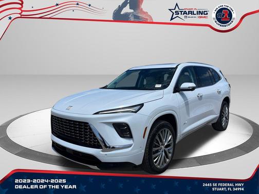 iridescent white tricoat 2026 Buick Enclave Avenir FWD