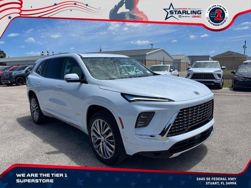 iridescent white tricoat 2026 Buick Enclave Avenir FWD