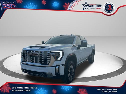 Summit White 2024 GMC Sierra 2500 Denali