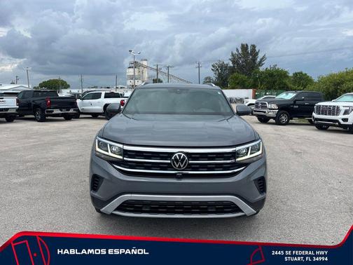 Gray 2020 Volkswagen Atlas Cross Sport 3.6L V6 SEL 4MOTION