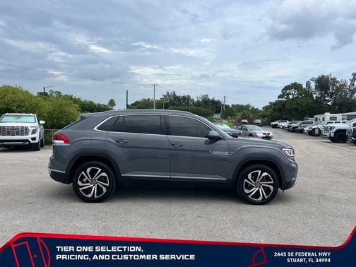Gray 2020 Volkswagen Atlas Cross Sport 3.6L V6 SEL 4MOTION