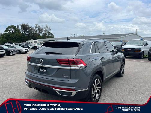 Gray 2020 Volkswagen Atlas Cross Sport 3.6L V6 SEL 4MOTION
