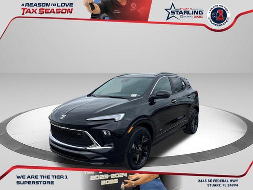 Ebony Twilight Metallic 2026 Buick Encore GX Sport Touring