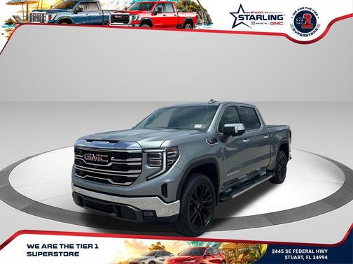 Sterling Metallic 2026 GMC Sierra 1500 SLT